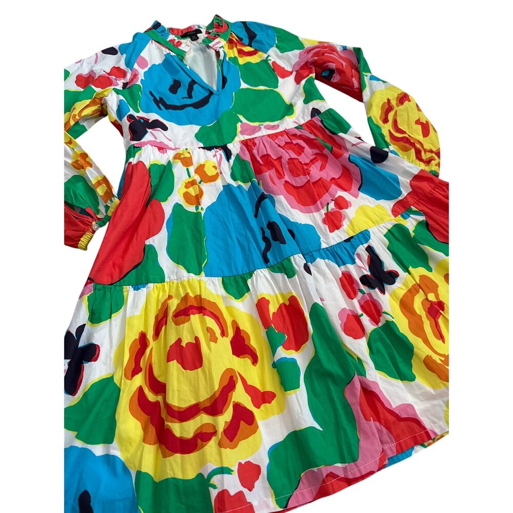 J. Crew Tiered Popover‎ Mini Dress in Ratti
Jardin Florals Pockets Size XS - Picture 8 of 13